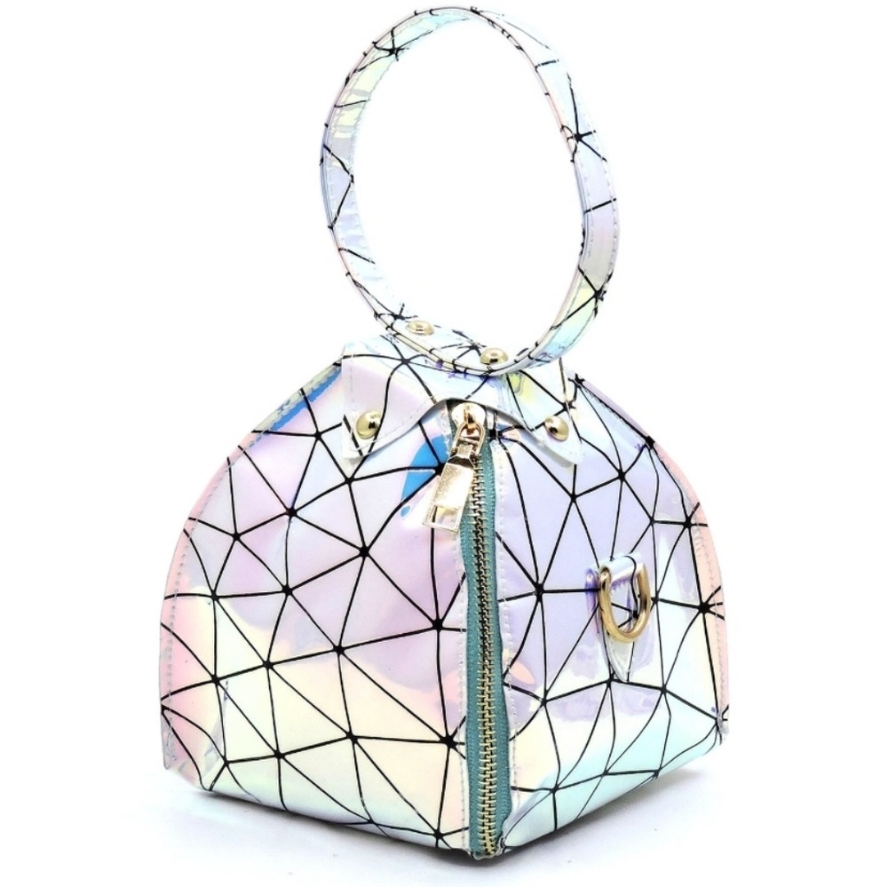 🚨⬇️💥SALE!💥 Hologram Tetrahedron Satchel